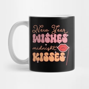 New year wishes midnight kisses Mug